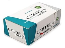 Cartel Click Menthol Tubes - 100 Pack, 84mm with Refreshing Flavor Beads