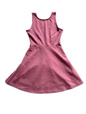 Forever 21 V-Cut Back Fit And Flare/Skater Dress Mauve Size S Sleeveless NWT