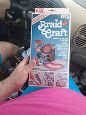 Shirley Botsford Braid Craft Rug Kit # 81000 Vtg. 1987 Deluxe Tool Set Complete!