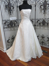 H5 MAGGIE SOTTERO IV W LAVENDER PURPLE BEADS SZ 10 WEDDING GOWN  DRESS  $1299