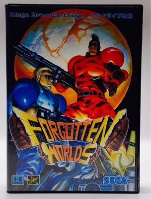 Forgotten Worlds Sega Mega Drive Japan CIB NTSC-J Capcom Shooter