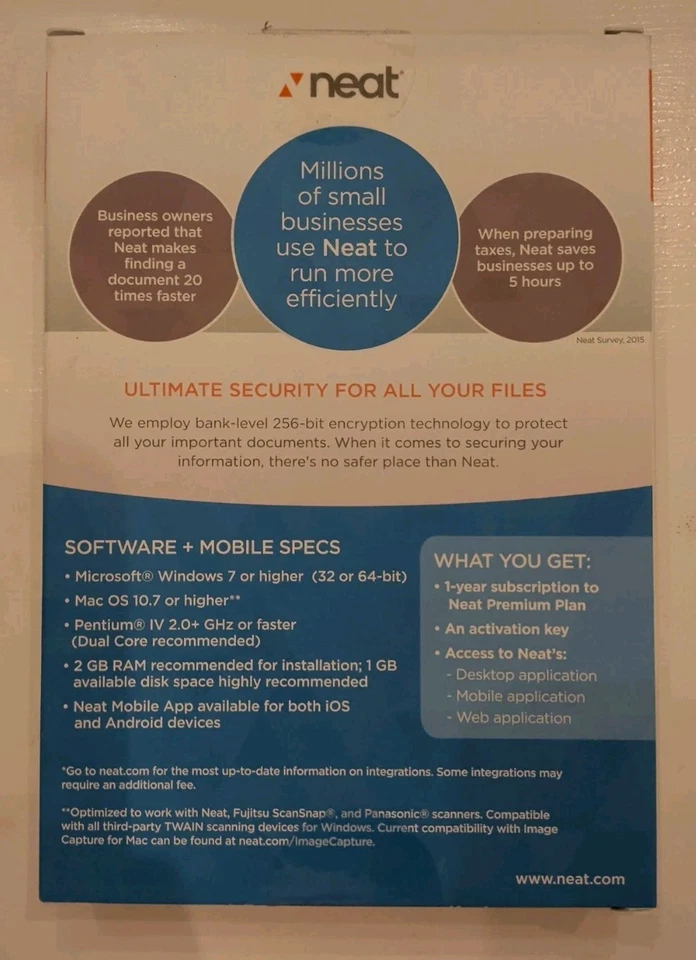 Neat Premium Software (1-Year Subscription) - Image 2 of 3