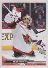 2022-23 Upper Deck Series 1 Anton Forsberg #128 0i6