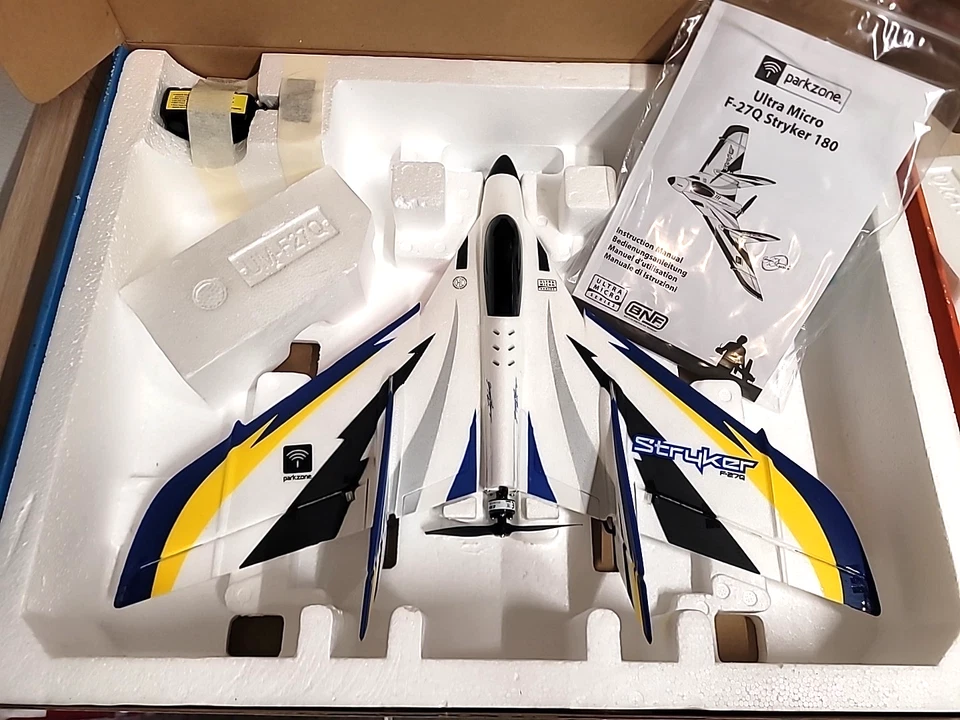  UMX Micro R/C BNF Airplane parkzone E-Flite F-27q Stryker 180 ultra micro RARE - Image 2 of 4
