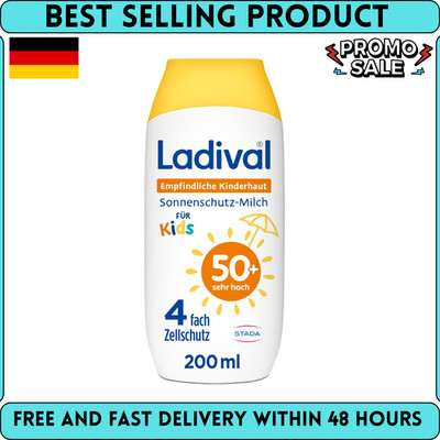 Ladival Empfindliche Kinderhaut Sonnenschutz-Milch LSF 50+: Sonnencreme Für Kind