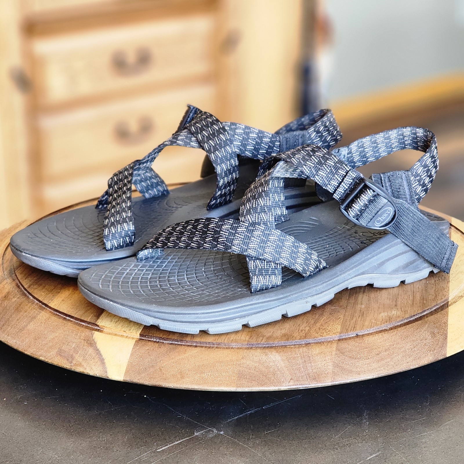 Chaco ZVOLV Sport Sandal LAIR BLACK Mens Sz 12 Athletic