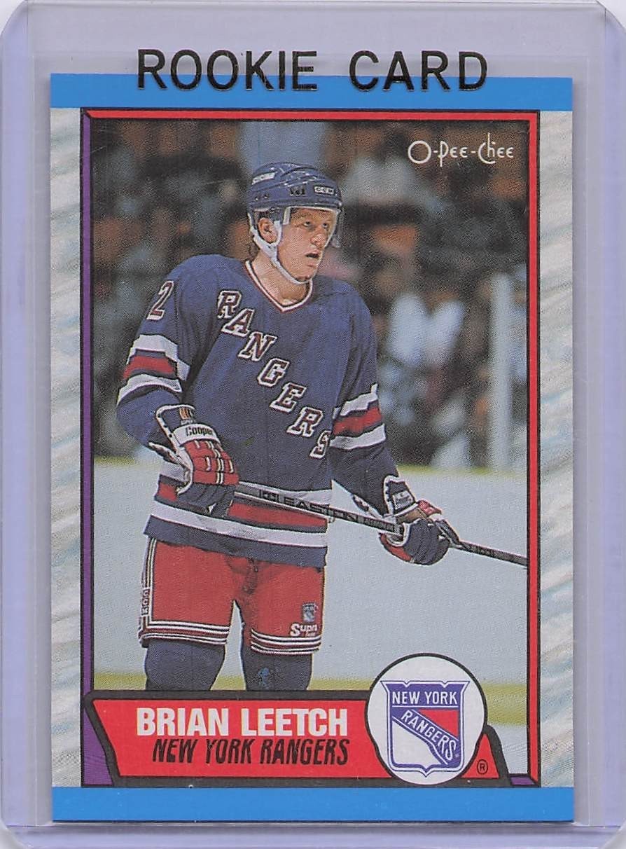 1989-90 O-Pee-Chee - Brian Leetch #136 (RC)