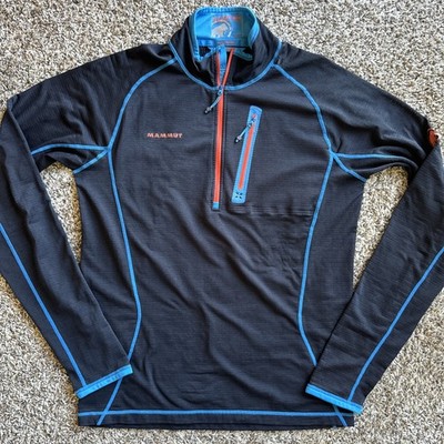 Mammut Eiger Extreme Norwand Advanced Half Zip Pullover Baselayer Mens Large