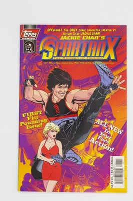 Jackie Chans Spartan X: the Armour of Heaven #1 by Topps Comics May 1997 NM-Mint