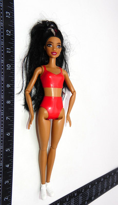 Barbie Cutie Reveal Jointed Articulated Freckles Doll Figure Toy No Panda Suit