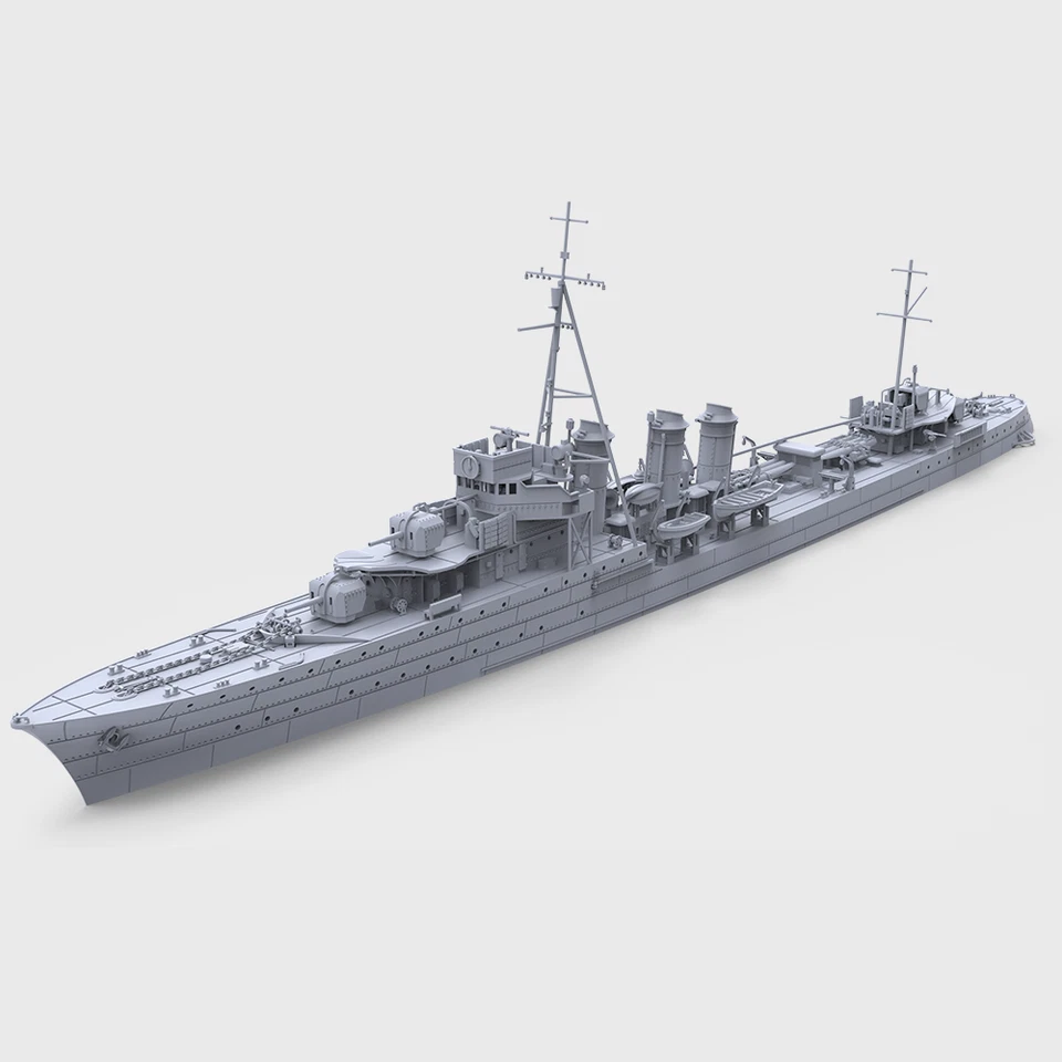 SSMODEL 1/350 Bourrasque-Class,French Destroyer Bourrasque, 1939 - Image 4 of 4