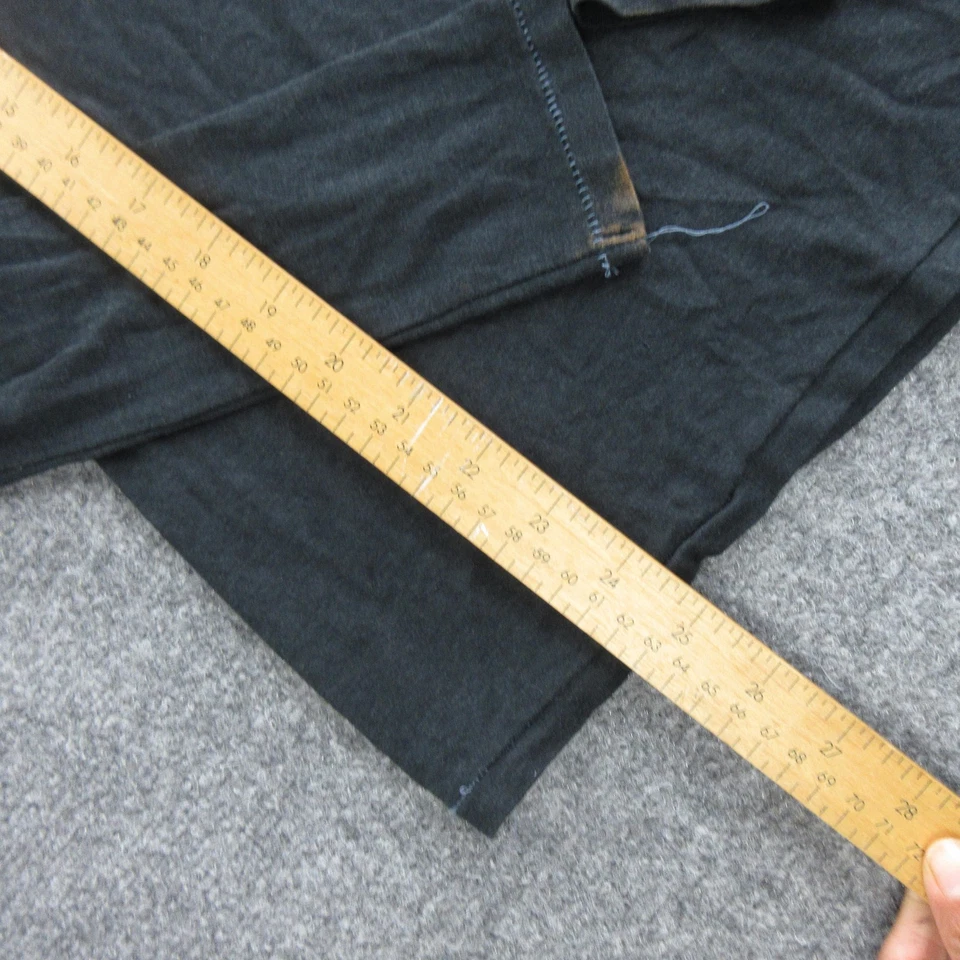 Alo Yoga Shirt Womens Small Black Long Sleeve Bamboo Lyocell Blend Athleisure - Image 4 of 4