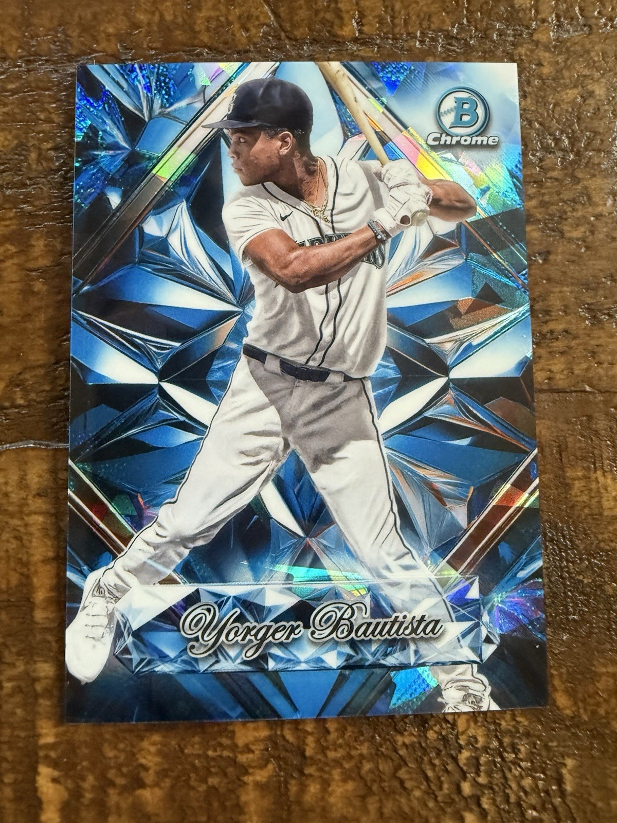 YORGER BAUTISTA 2025 BOWMAN CHROME SAPPHIRE SELECTIONS REFRACTOR Q4450