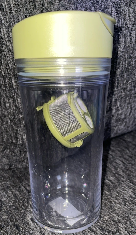 Vaso de viaje Aladdin 12 oz infusor de té para llevar aislado verde transparente (C1) Foto 2 de 4