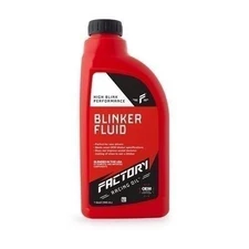 Blinker Fluid – Gag Gift – Dad Joke – Car Guy Prank – 1 Quart (Empty) Bottle