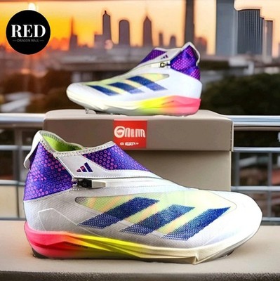 Adidas Adizero Impact+ Warp Speed White Baseball Cleats 