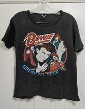 Camiseta vintage 1978 David Bowie American Tour muy rara