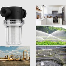 40 80Mesh Inline Mesh Strainer Water Pump Filter Screen Garden Irrigation 1 PCS