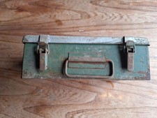 alter Verbandskasten Metall  vintage