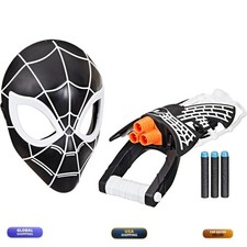 Spider-Man Marvel G1939 Symbiote Tri-Shot Blaster & Mask