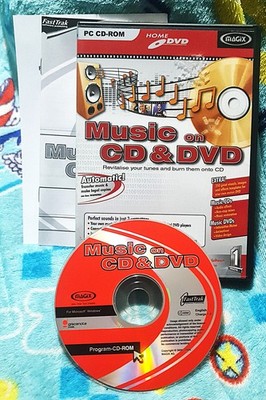 Magix Musik auf CD & DVD - CD / DVD Brennsoftware Vintage XP sehr guter Zustand 2004