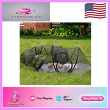 Portable Cat Tent  Tunnel for Outdoor Adventures - Perfect for Small Pets