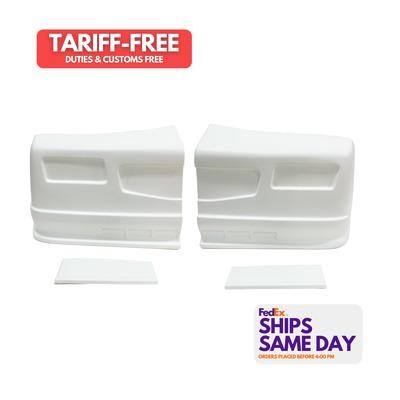 Dominator Race DOM300-WH Complete Plastic White Nose Kit fits Universal Performa
