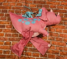 Spirit Halloween Pink Dino Ride Along Toddler Costume One Size Fits Most