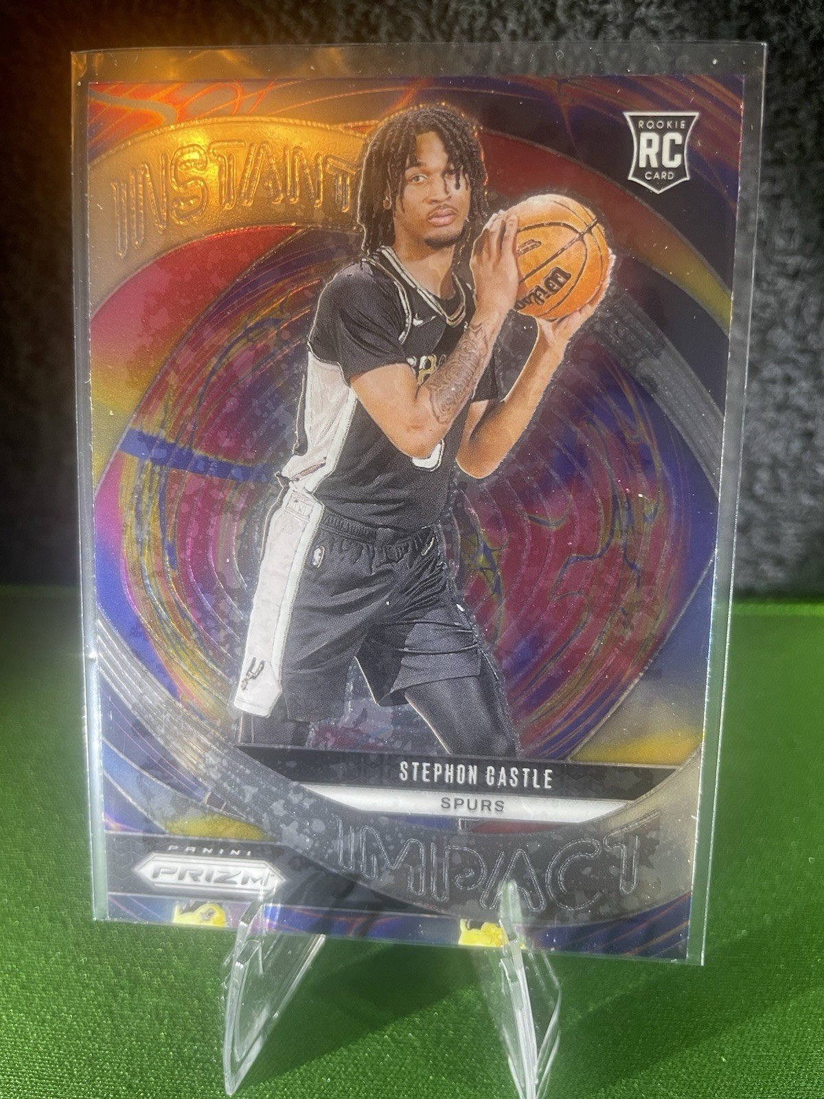 🔥 2024-25 Panini Prizm Instant Impact #4 Stephon Castle RC – Prizm Rookie 🔥