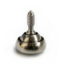 Stainless Steel Spinning Top Stress Relief Fidget Toy Desktop Spinner Gyro EDC