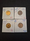 4 Beautiful Uncirculated ++ 1940 S Lincoln Wheat Penny Collection