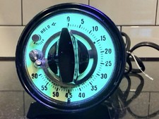 Vintage M.H. Rhodes Darkroom Timer Glows Dial Mechanical 30 Min Avon Works 3in