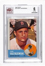 1963 Topps #115 - Carl Yastrzemski BVG 6