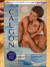 Calgon Ultra-Moisturizing Spa Bath Ocean Breeze 12 Oz Box Whirlpools NEW