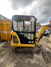 Caterpillar 301.8C Mini Excavator Hydraulic Tracked Digger Serial CAT3018CKJ