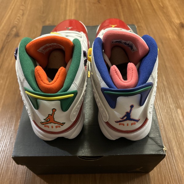 Air Jordan 6 Rings Multicolor Raro, Talla 8.5 Eur 46 5