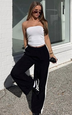 New With Tags NWT White Fox Boutique Pants Lightweight Size M