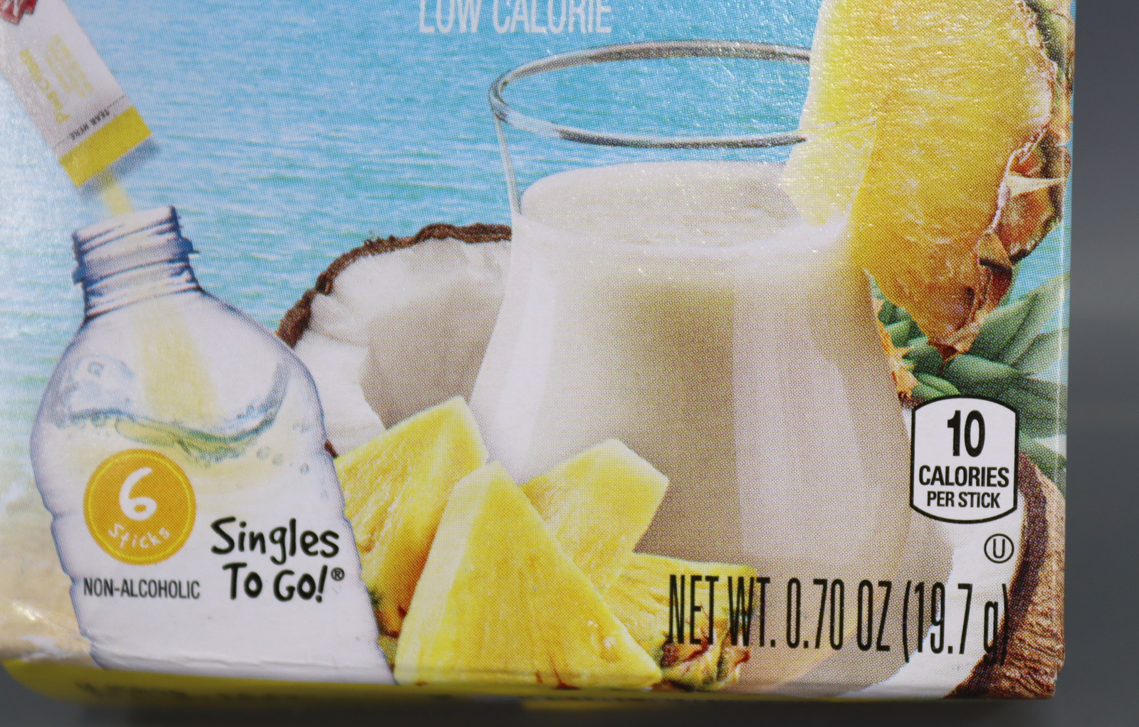 Margaritaville To Go Water Drink Mix - Pina Colada Flavored 4 box exp 04/30/2027