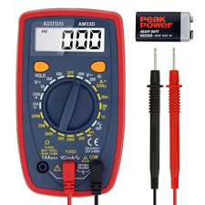 Digital Multimeter Tester 2000 Counts with DC AC Voltmeter and Ohm Volt