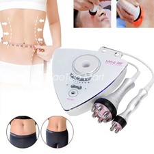Mini Radio Frequency Machine RF Tripolar Face Eye Lifting Tighten Beauty Device