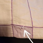 Vintage 1950 Handmade Embroidered Bedspread 84" X 70" People Of The World — photo 3