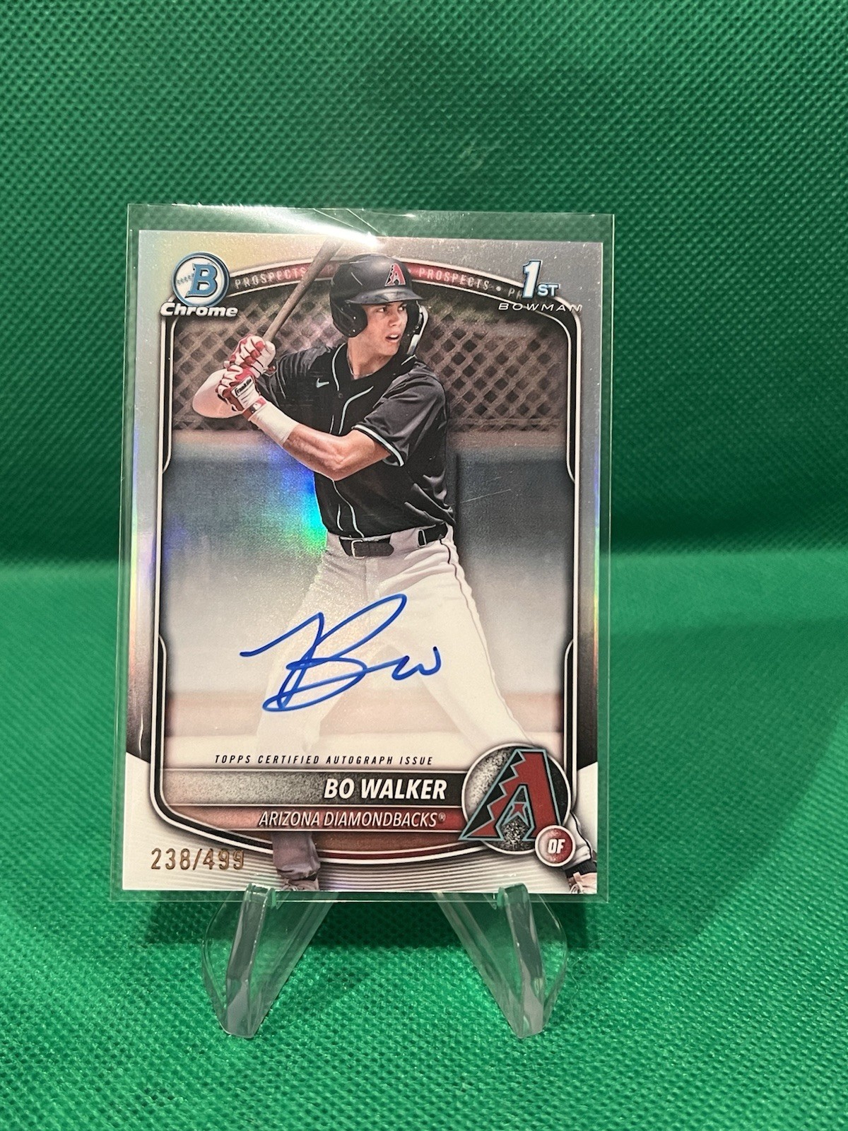 2025 Bowman - Chrome Prospects Bo Walker #CPA-BWA Refractor /499 Auto