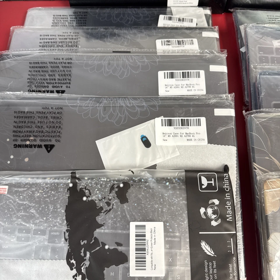 Lot Of 12 Protective Cases For Mac Book Pro, Mac Book Air Etc - Image 2 of 4