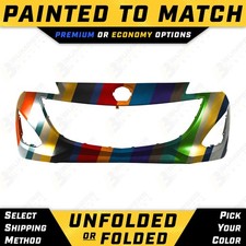 New Painted To Match Front Bumper Cover Replacement Fascia For 2012-2017 Mazda 5 New Painted To Match Front Bumper Cover Replacement Fascia For 2012-2017 Mazda 5