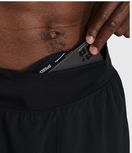 Pantalones cortos Under Armour UA Speedpocket 5"" para hombre 1377485 EE. UU., Alpha, XX-grandes - Imagen 4 de 6