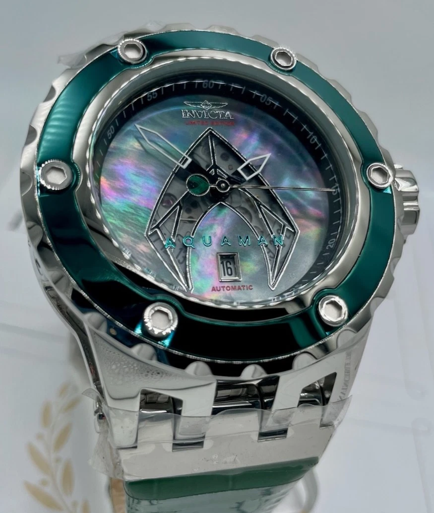 Invicta Leather Mechanical (Automatic) Wristwatches for sale | eBay