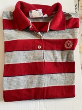 Vintage 1989 McDonald  s Rugby Shirt Employee Uniform Shirt Size L Female