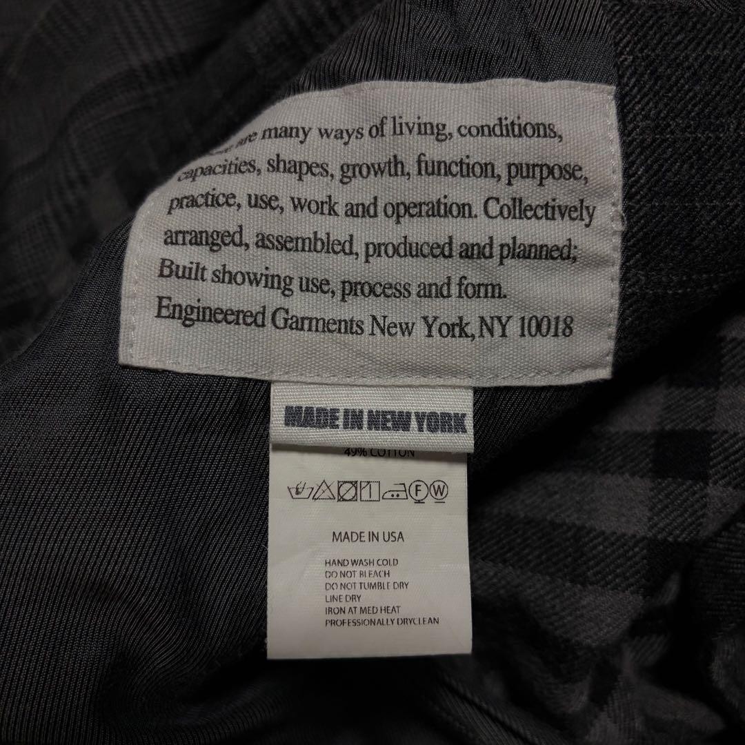 ENGINEERED GARMENTS Baker Jacket Wool Size M Work… - image 8