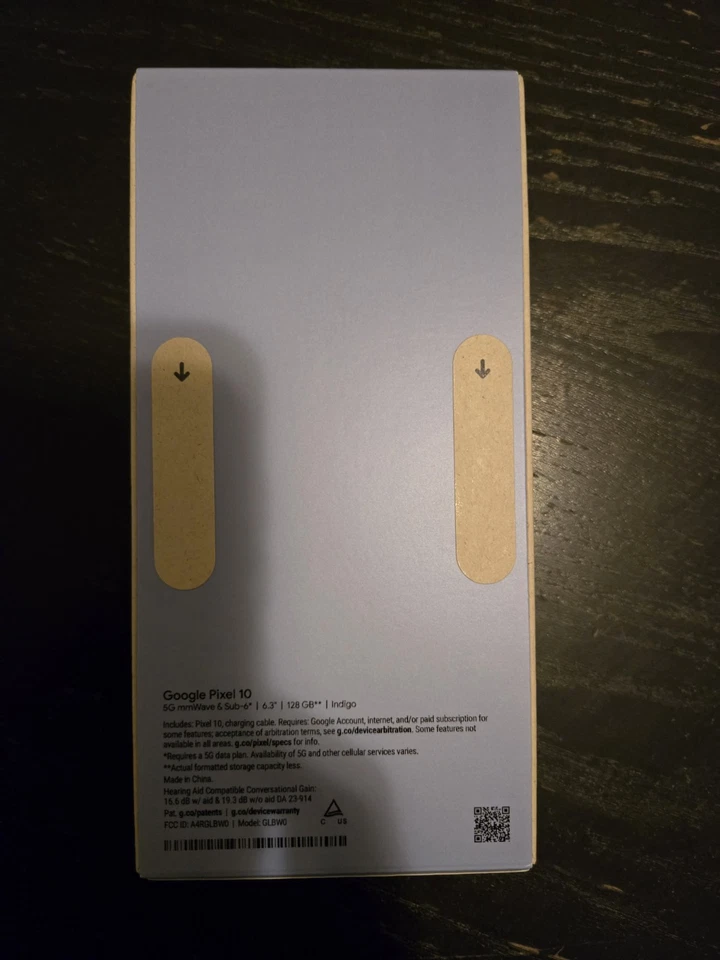 Nuevo Smartphone Google Pixel 10 (Azul Índigo) 128GB Desbloqueado Android Sellado Foto 2 de 2