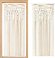 Boho Makramee Wandbehang, 90X180Cm Makramee Wandbehang Tapisserie, Handgefertigt